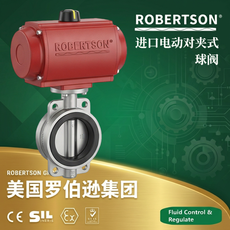 美国罗伯逊ROBERTSON进口电动对夹式球阀：全面解析与应用指南
