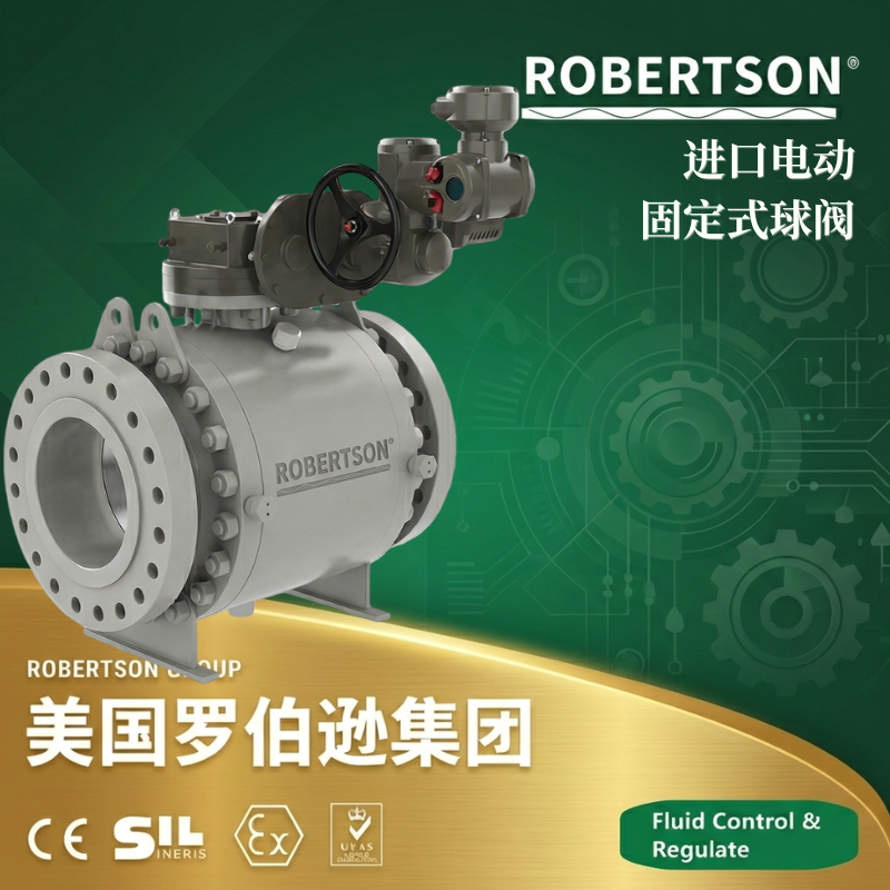 美国罗伯逊ROBERTSON进口电动固定式球阀：全面解析与应用指南