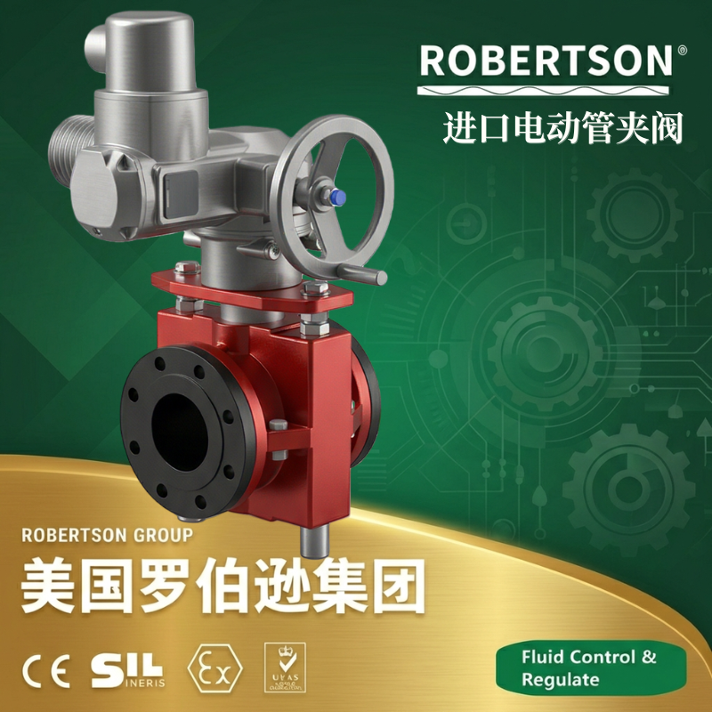 美国罗伯逊ROBERTSON进口电动管夹阀：全面解析与应用指南