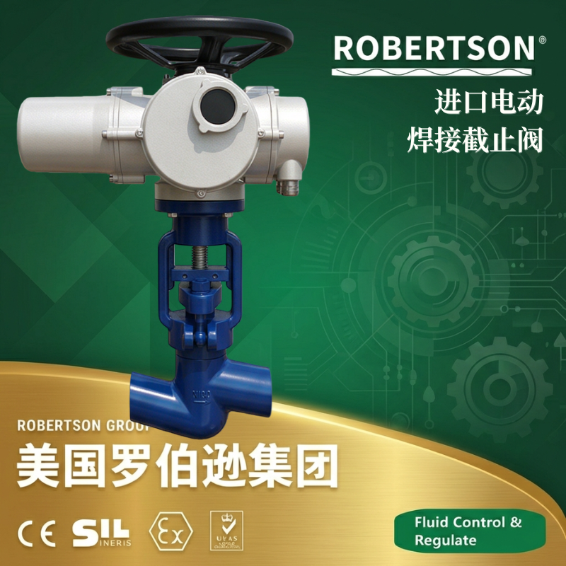 美国罗伯逊ROBERTSON进口电动焊接截止阀：全面解析与应用指南