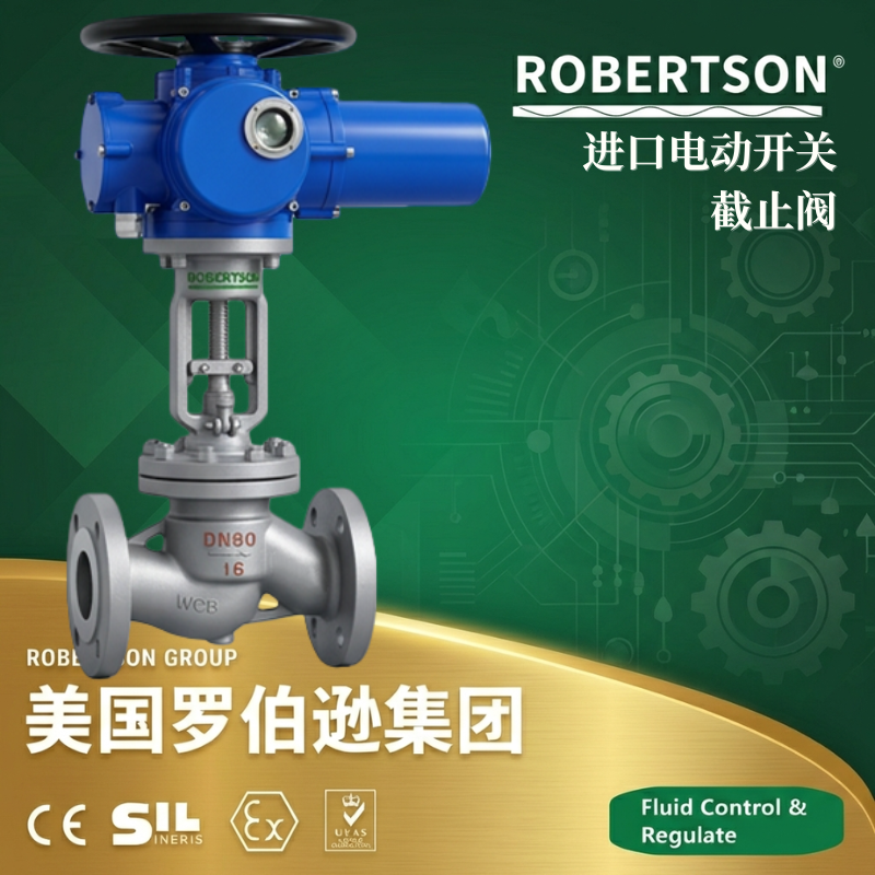 美国罗伯逊ROBERTSON进口电动开关截止阀：全面解析与应用指南