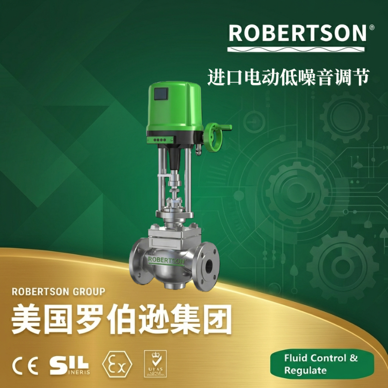 美国罗伯逊ROBERTSON进口电动低噪音调节阀：全面解析与应用指南