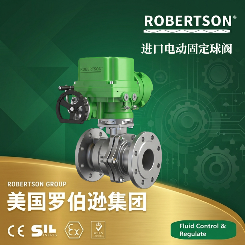 美国罗伯逊ROBERTSON进口电动固定球阀：全面解析与应用指南