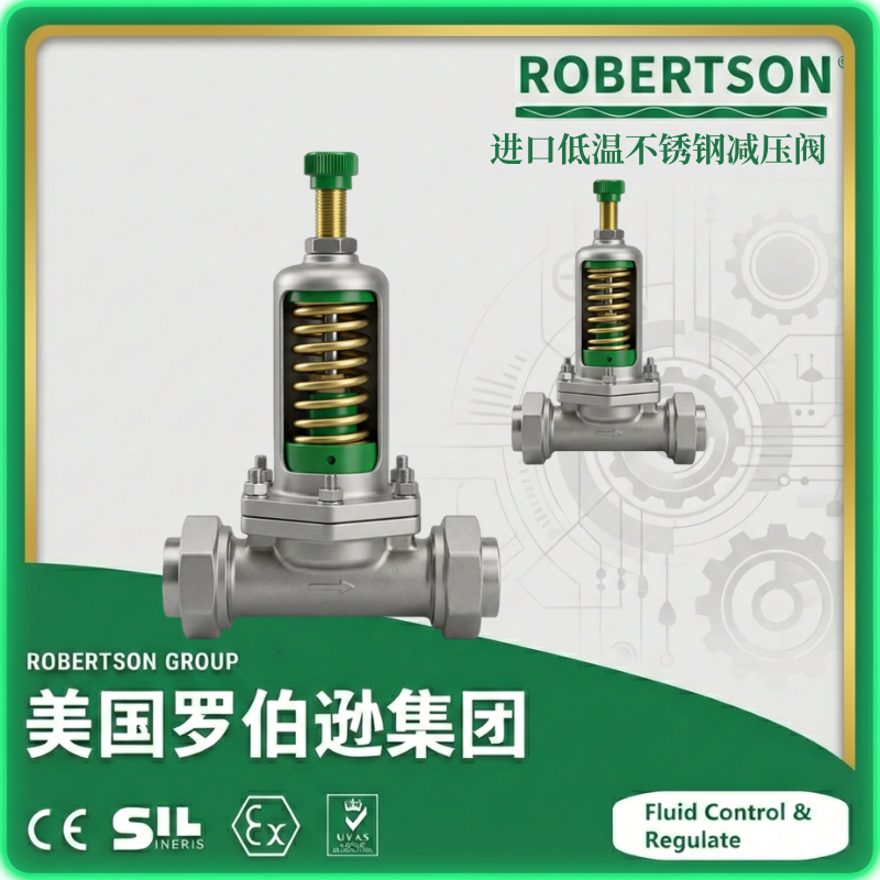进口低温不锈钢减压阀-美国罗伯逊ROBERTSON