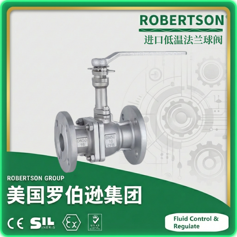 进口低温法兰球阀-美国罗伯逊ROBERTSON