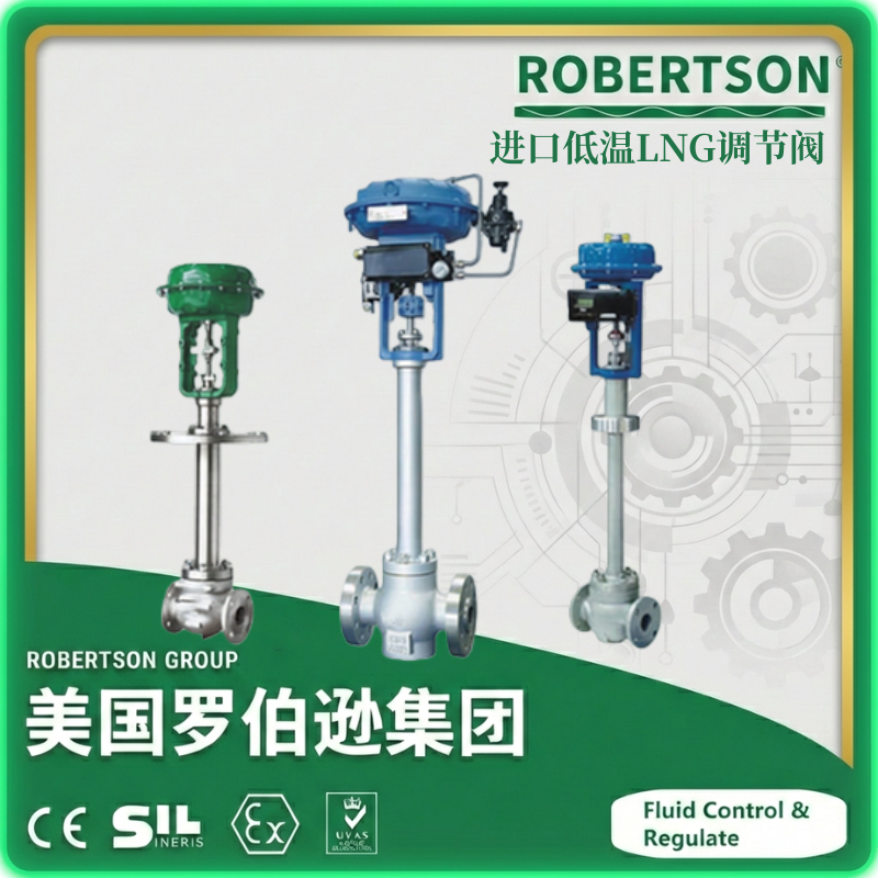 进口低温LNG调节阀-美国罗伯逊ROBERTSON